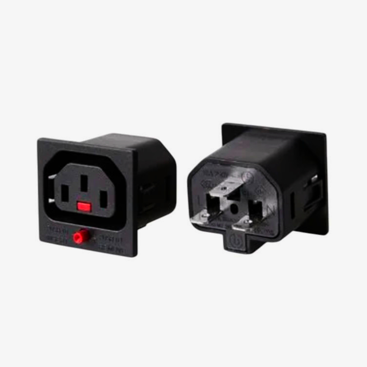 Разъем C13 IEC Lock 3-контактний з фіксацією SCOLMORE (Великобританія), 1м