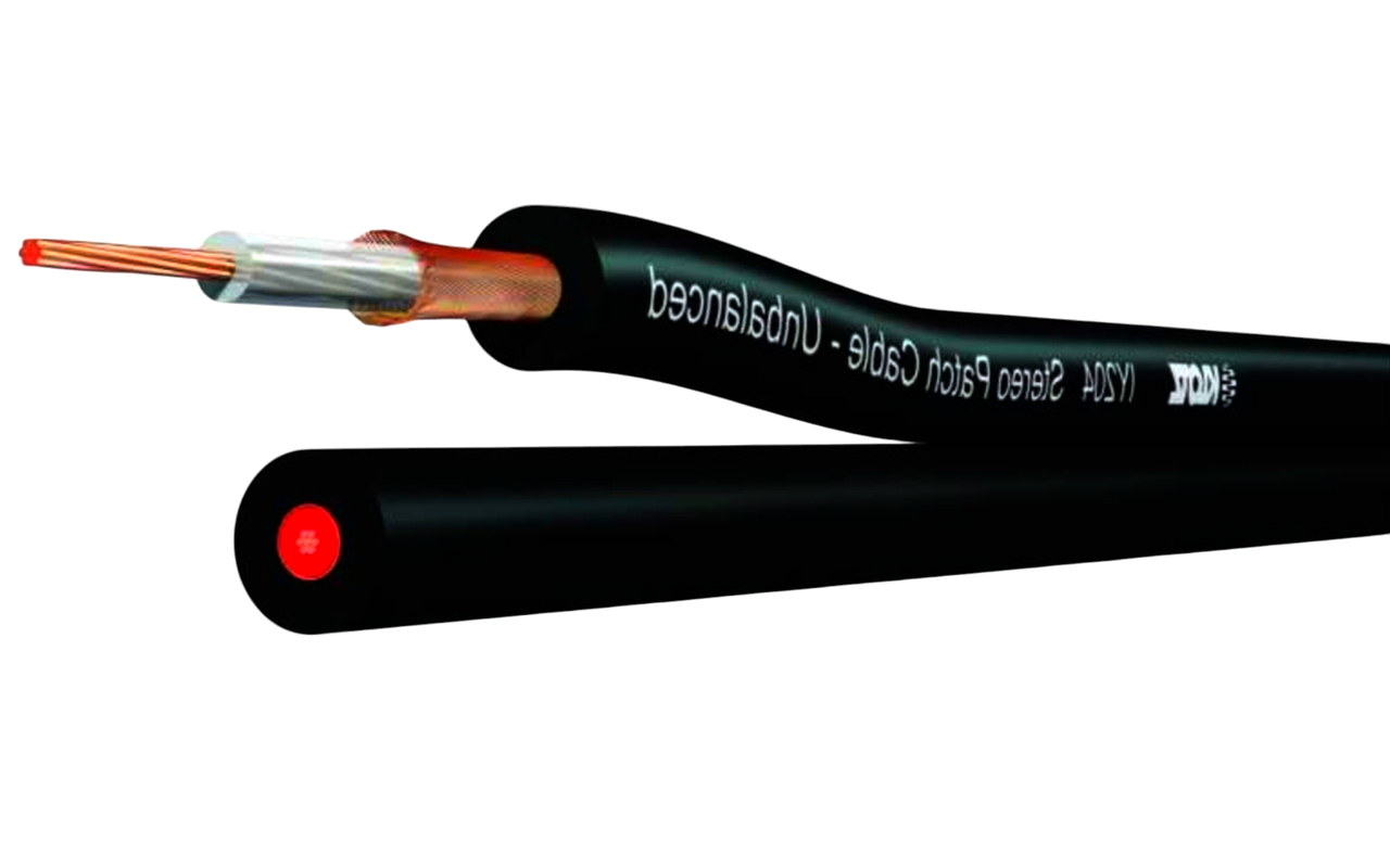 Кабель аудіо патчевий Klotz 1м 7x0,20мм мідний витий екран, інструментальний, Німеччина