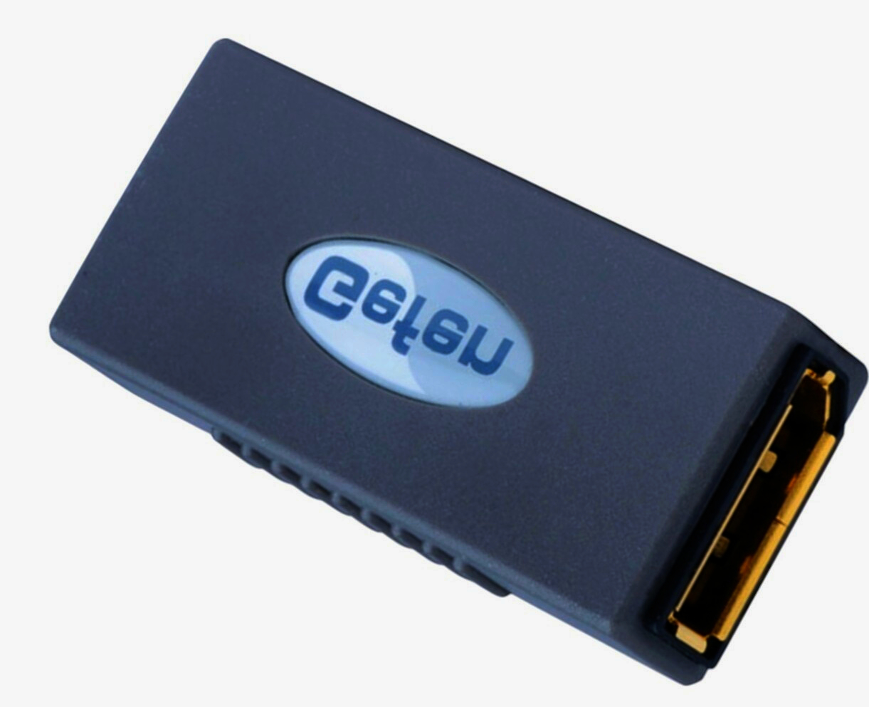 Видеоадаптер DisplayPort F-F 1м Gefen ADA-DP-MATE, виробник США, пластик, висока якість