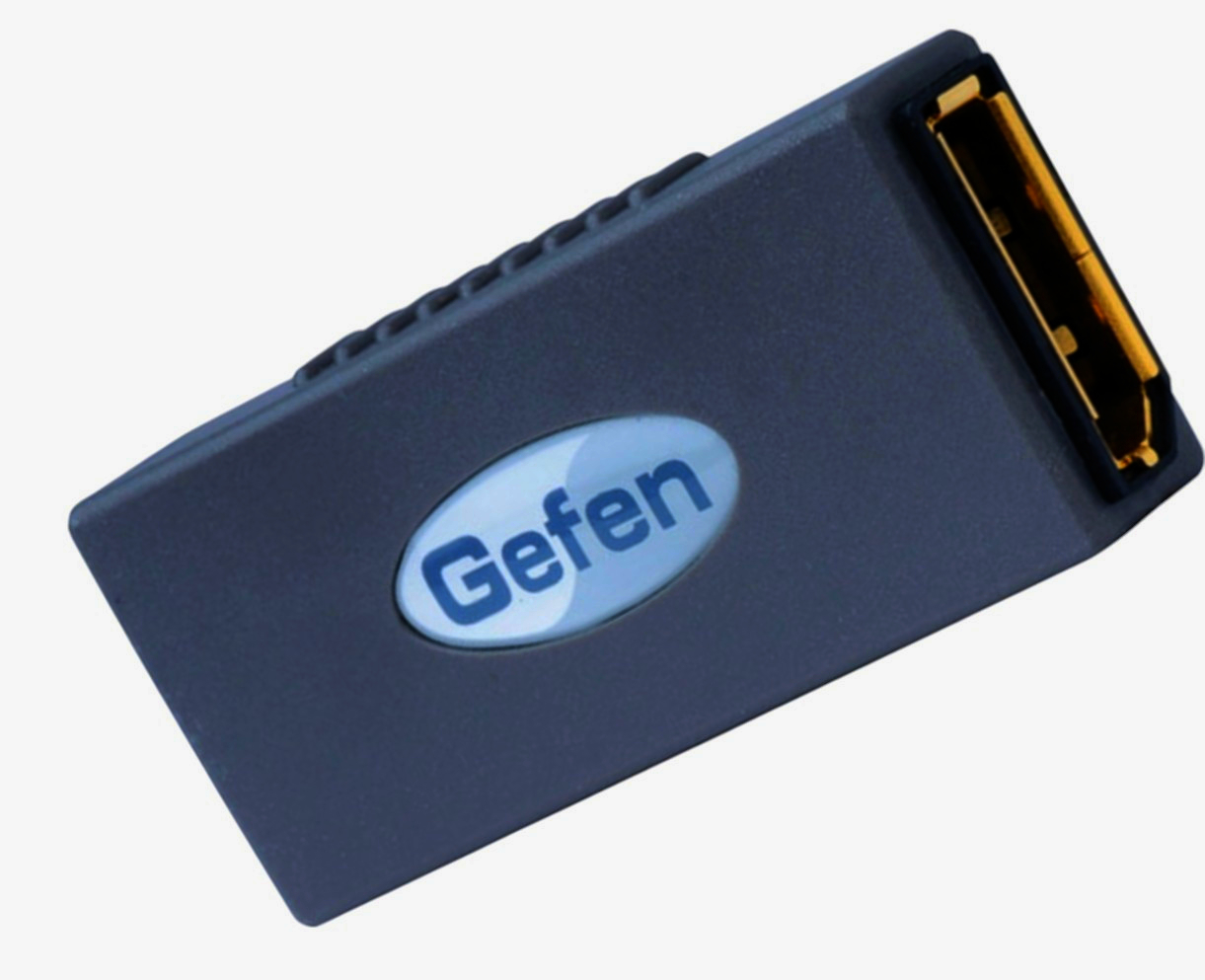 Видеоадаптер DisplayPort F-F 1м Gefen ADA-DP-MATE, виробник США, пластик, висока якість