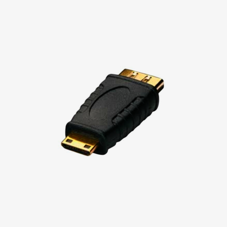 Адаптер HDMI I-Taki гніздо - mini HDMI штекер (тип C) пластиковий 1м Південна Корея