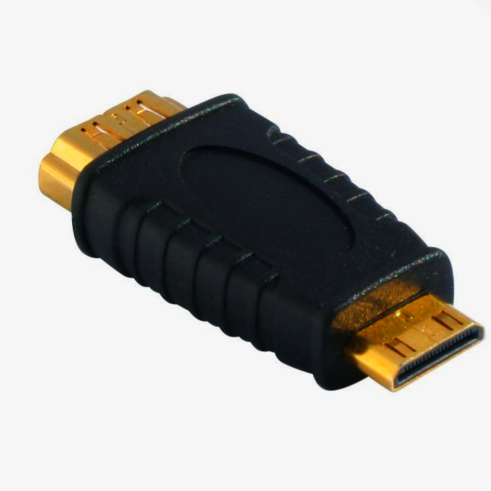 Адаптер HDMI I-Taki гніздо - mini HDMI штекер (тип C) пластиковий 1м Південна Корея