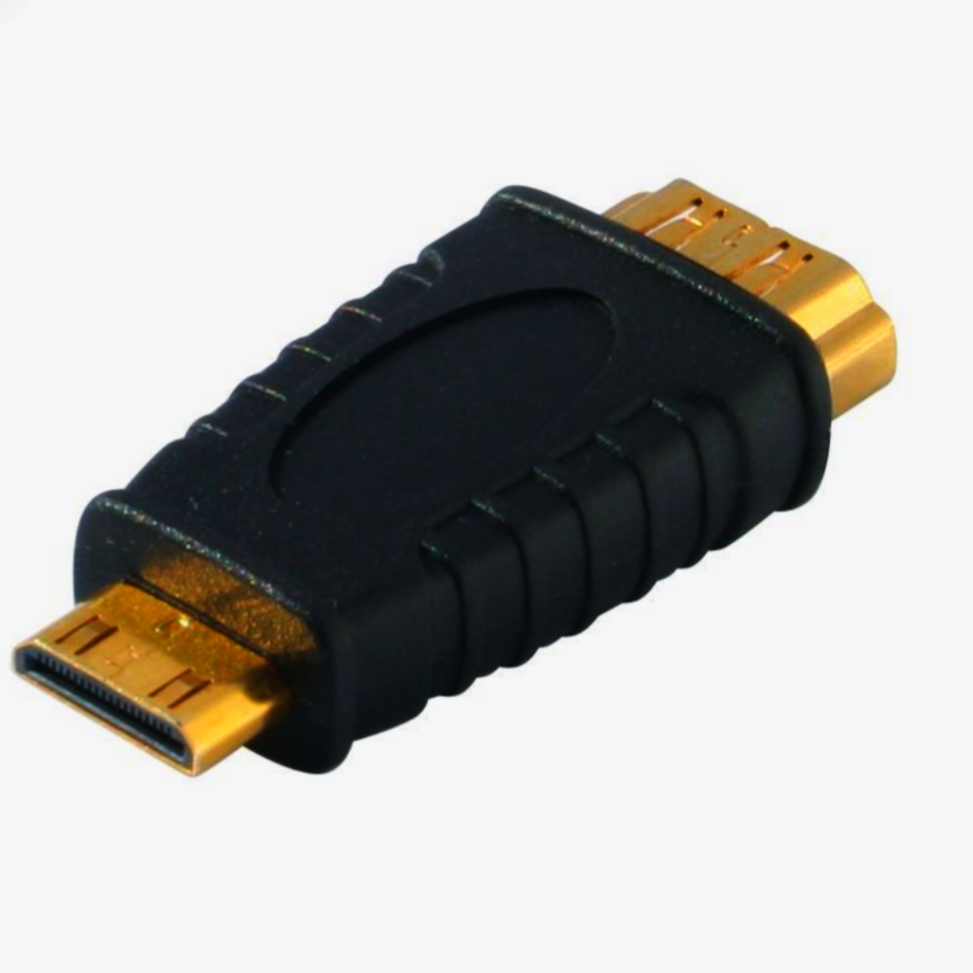 Адаптер HDMI I-Taki гніздо - mini HDMI штекер (тип C) пластиковий 1м Південна Корея