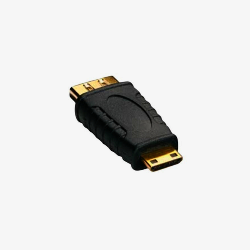 HDMI - mini HDMI адаптер I-Taki 1м, перехідник з гнізда на штекер, пластиковий корпус, Південна Корея