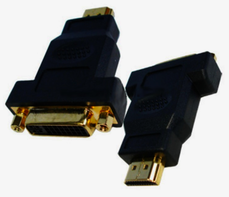 Адаптер HDMI (штекер) - DVI (гніздо) I-Taki 19/25 контактів FullHD 1080P 3D, Південна Корея