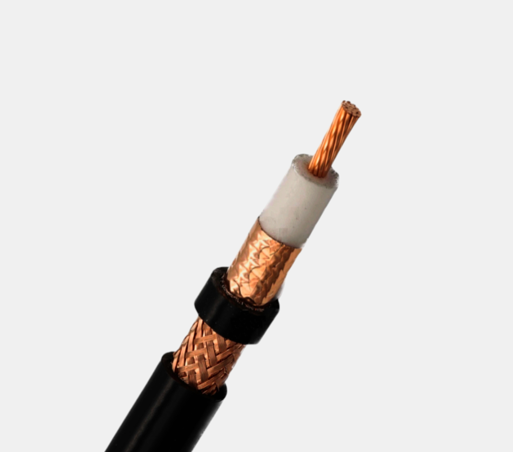 ELL-240-UF Кабель коаксіальний Ultra Flex Low Loss 50 Ом 6.1 мм ПВХ (1 м)