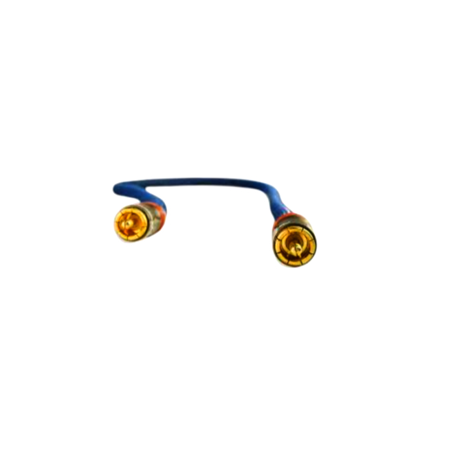 Аудіокабель RCA 5 м Ø8 мм 1T-AR2-05B темно-синій серія REFERENCE Line