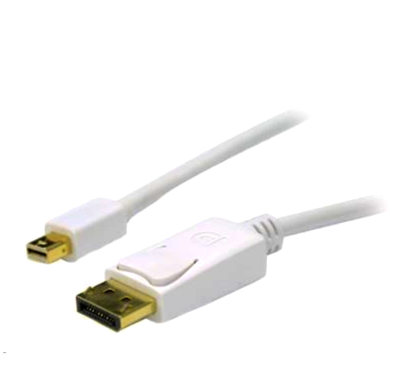 Кабель I-Taki Mini DisplayPort - DisplayPort 1.1, 3 метра, для MacBook, білий, Оригінал