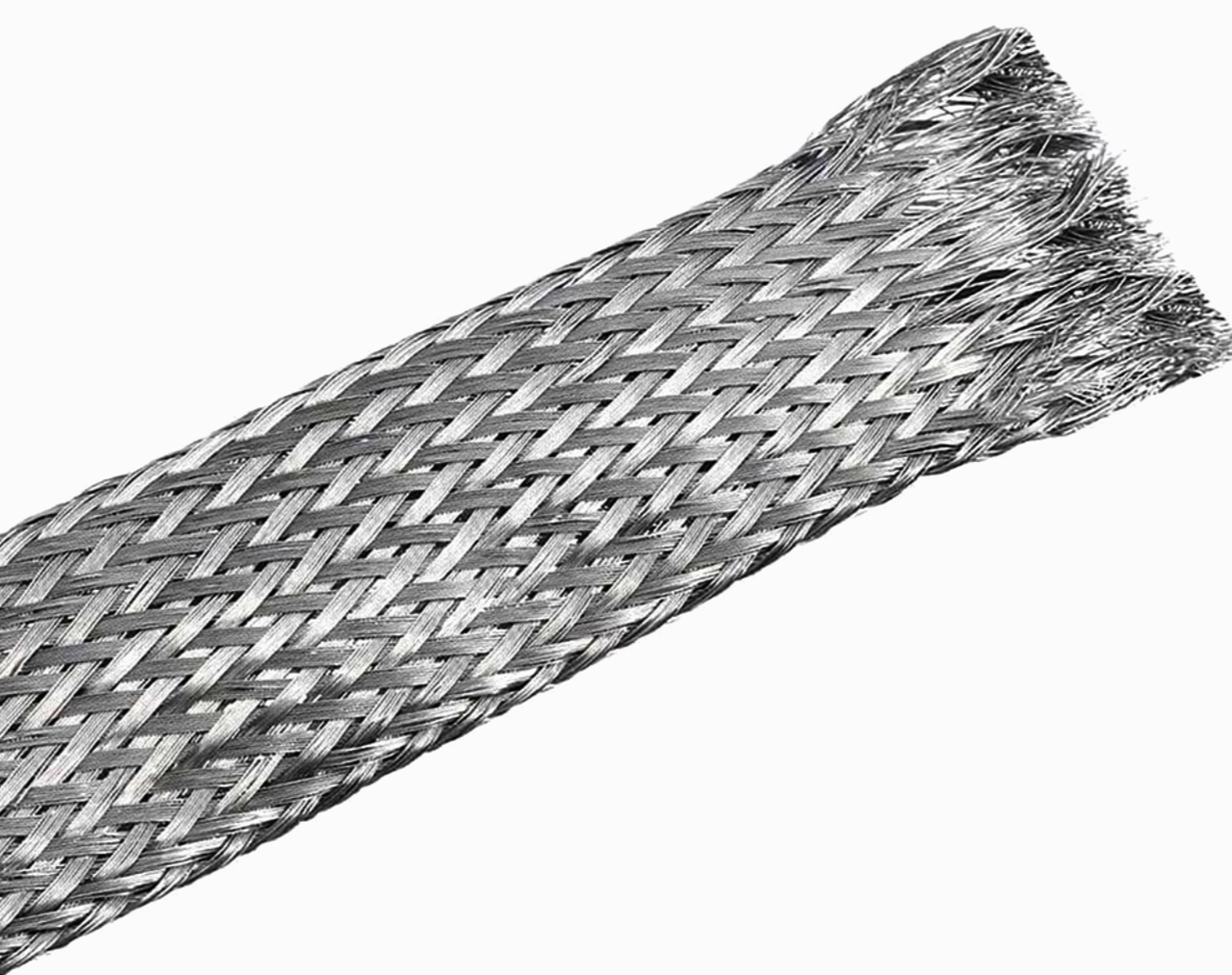 Плотна оплетка Techflex 2.78 мм (1 м) для екранування і заземлення, серія Metal Braid