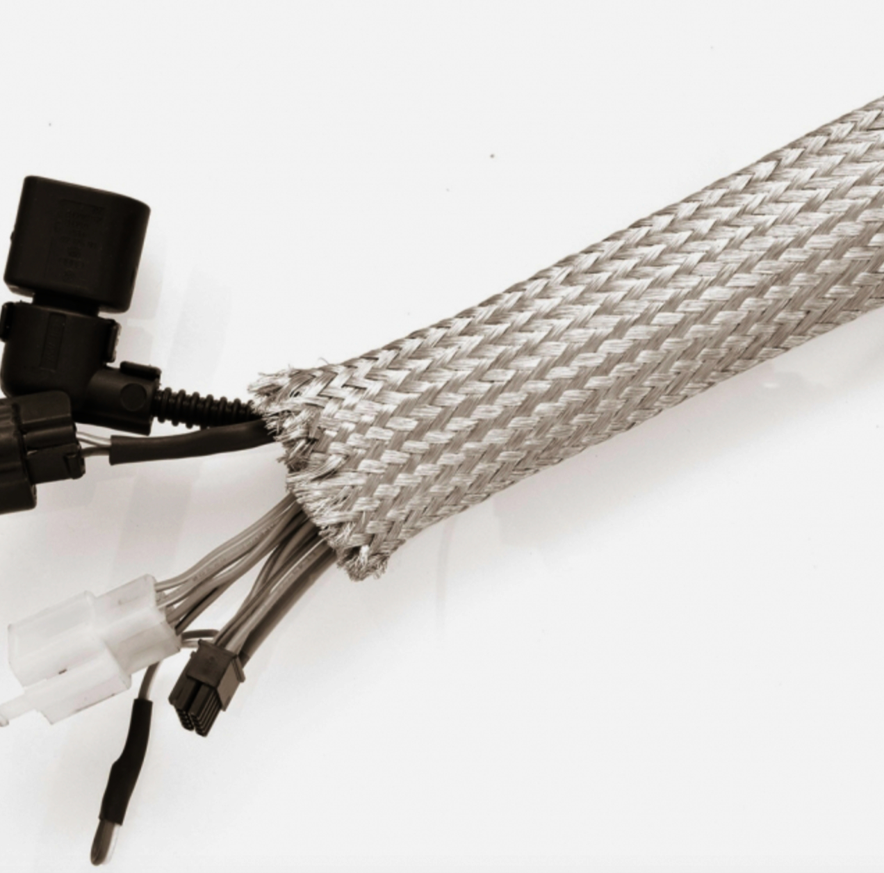 Еластичний обплетення Techflex 12.7 мм, лужена мідь, 1 м, висока захист, зручна в монтажі