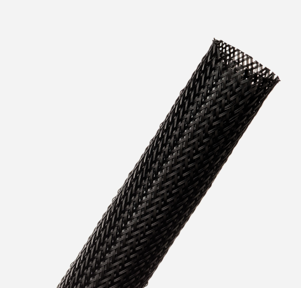 Оплетка Flexo HT Halar 1 м вогнестійка, низькодимна до 150°C, самозатухаюча, хімічно стійка