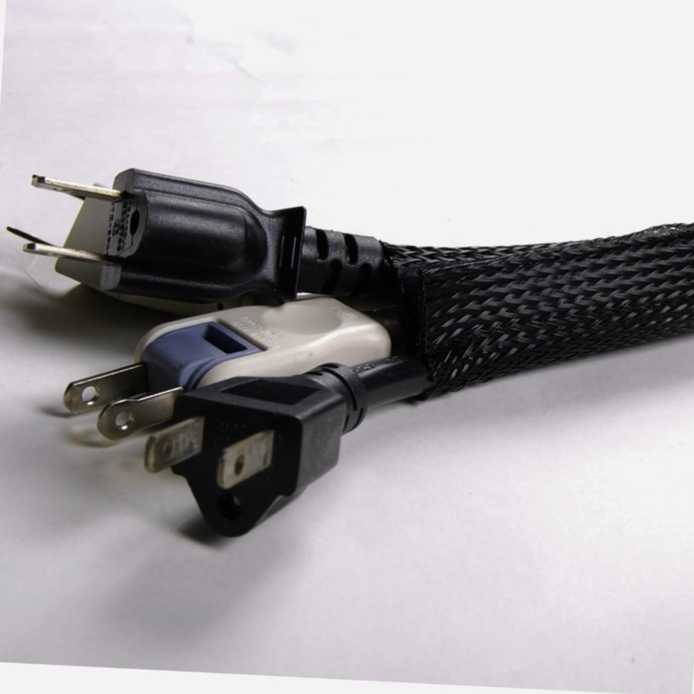 Оплетка Flexo HT Halar 1 м вогнестійка, низькодимна до 150°C, самозатухаюча, хімічно стійка