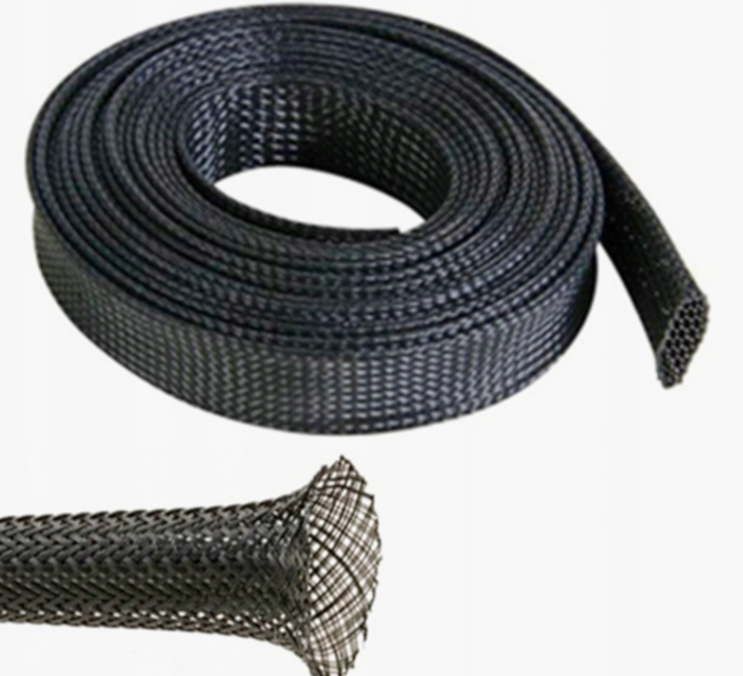 Оплетка Halar Flexo 19.1 мм, високотемпературна до 150°C, мінімальне димовиділення, 1 м