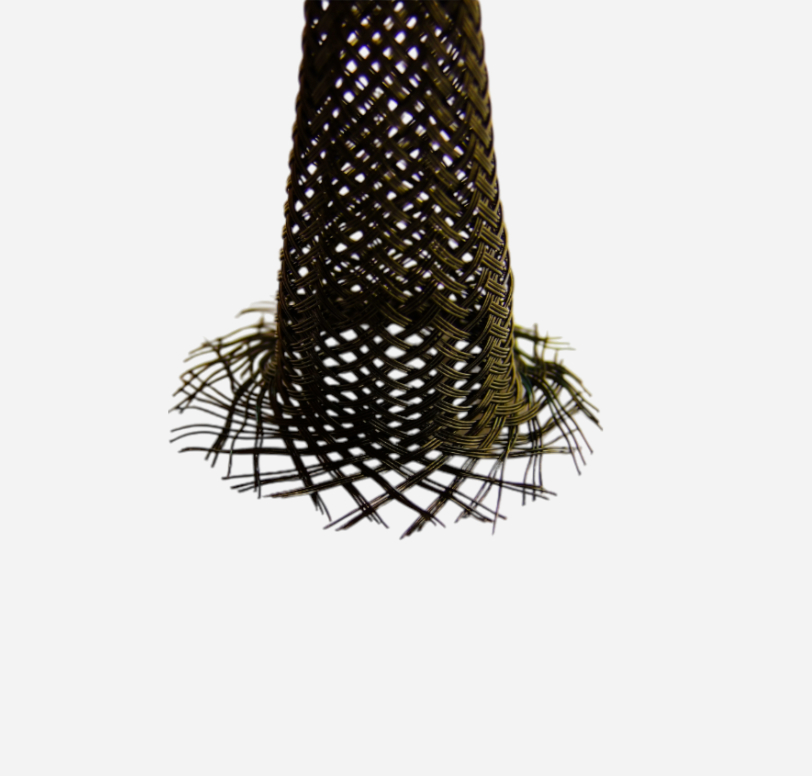 Оплетка Halar Flexo 19.1 мм, високотемпературна до 150°C, мінімальне димовиділення, 1 м