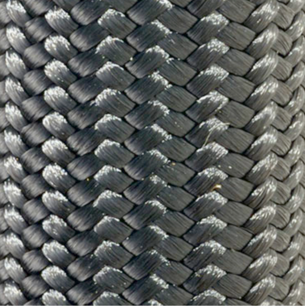 Еластична обплетка Dragon Sleeve 6.35 мм, захист від розплавленого металу, 1 м, чорна