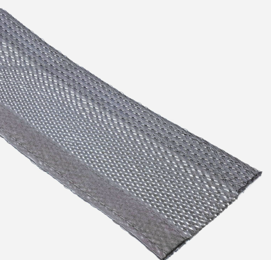 Еластична обплетка Flexo Wrap 1 м, діаметр 50.8 мм, легкий монтаж, липучка, Techflex