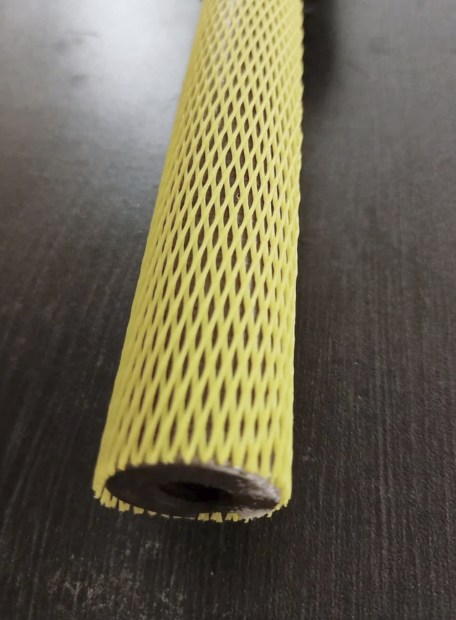 Парти Гард Сітка для захисту запчастин Ø 0.64 см, поліетиленова жовта, довжина 1 м