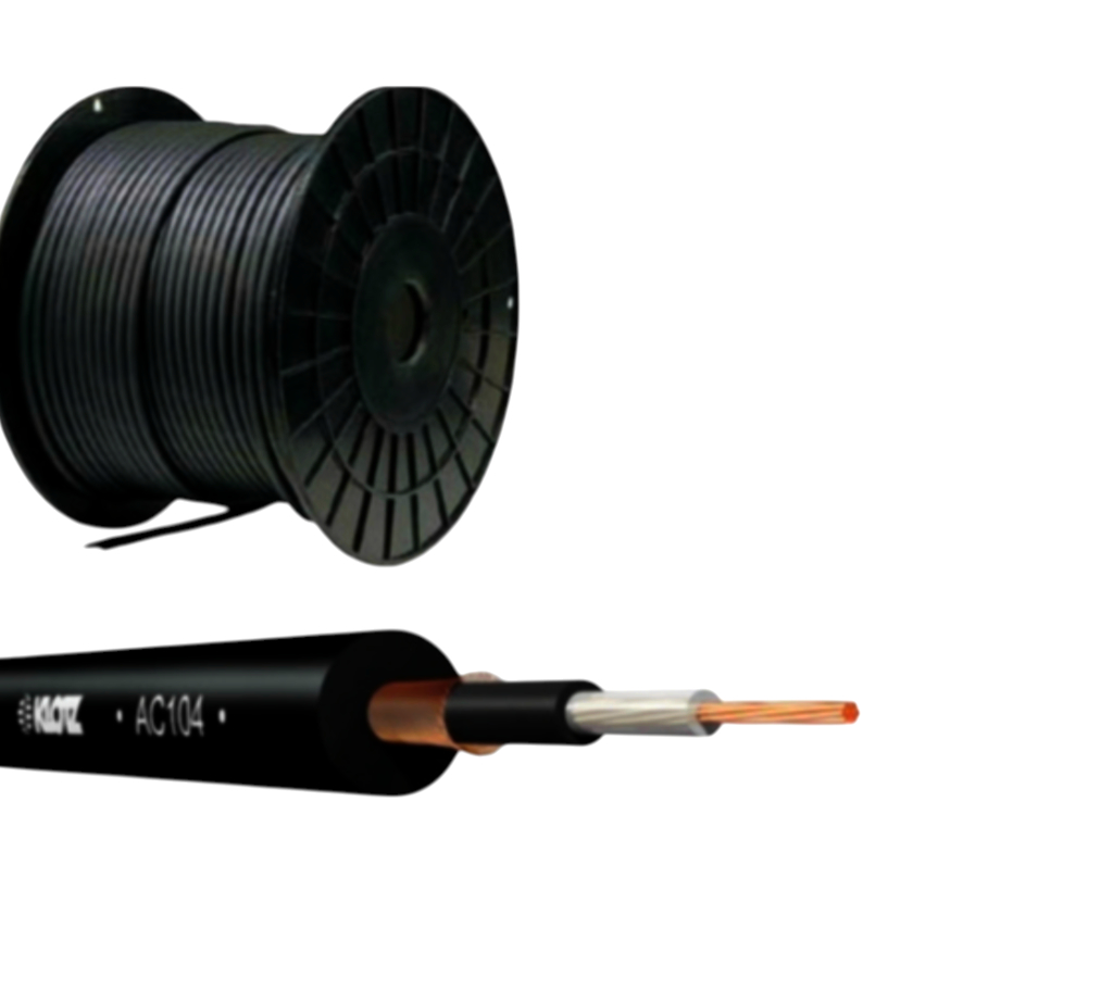 Кабель KLOTZ PRO AWG24 1м 7 жил для гітар, якісна передача сигналу 0.22 мм2