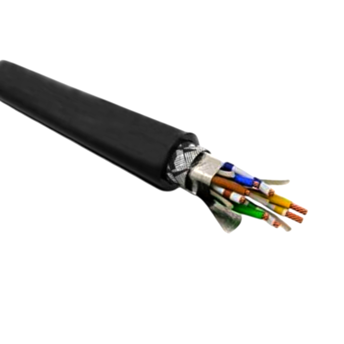 Патч-корд Solution Cat.5e 1м OUTDOOR чорний екранований для вулиці і приміщень