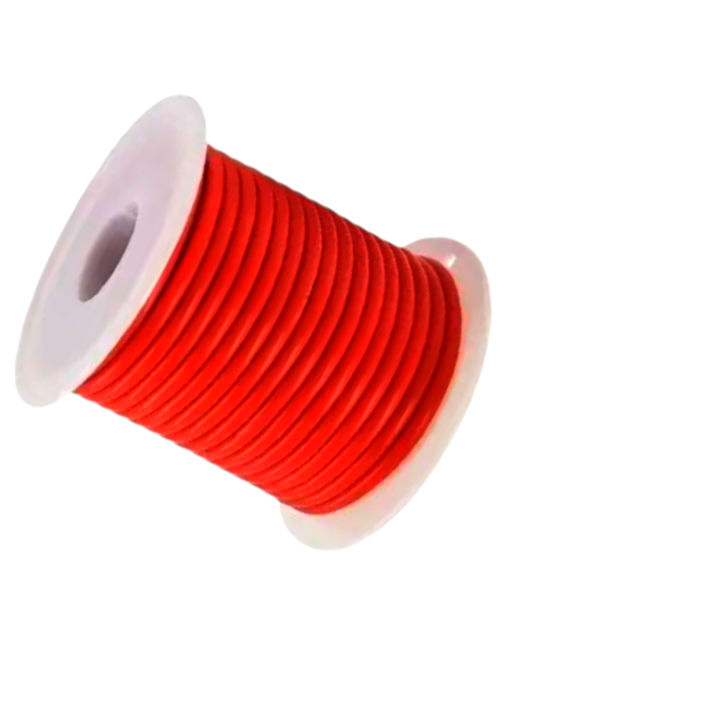 Силовий кабель Минзан SC-AWG14-RD червоний 400 жил 3.5 мм 55А гнучкий 1 м термостійкий силікон