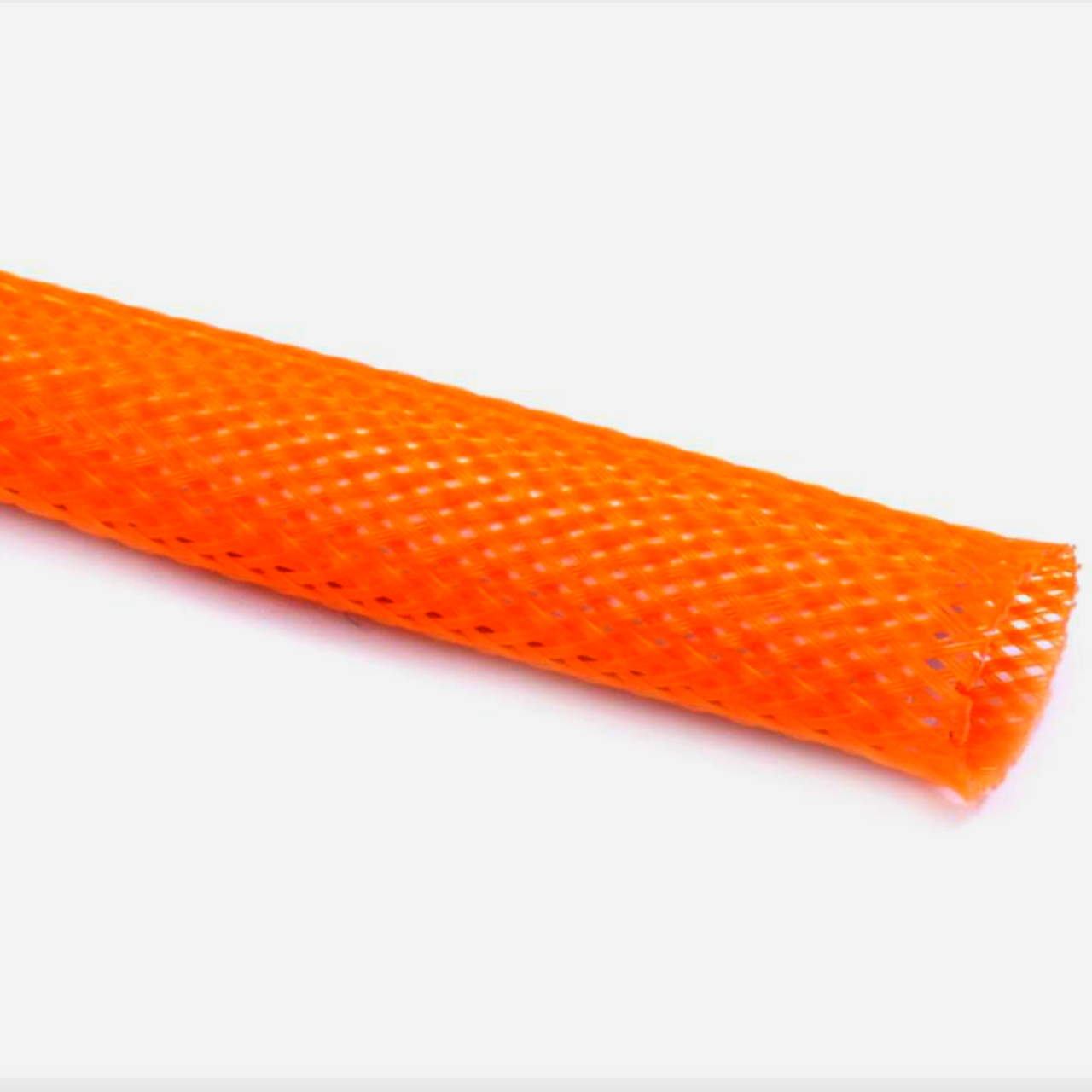 Гнучка обплетка Techflex 0.63 см PET помаранчева, розтягнення 3.2-10.9 мм, 1 м, США