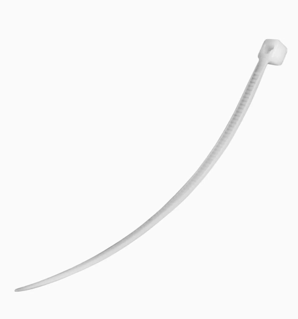 Хомуты JDD TECH з нейлону SN-25-100, 2.5мм, білі, 100 шт для надійної фіксації кабелів