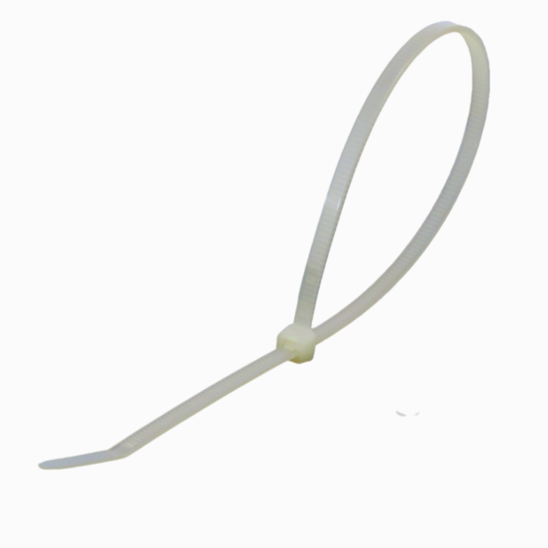 Хомуты JDD TECH з нейлону SN-25-100, 2.5мм, білі, 100 шт для надійної фіксації кабелів