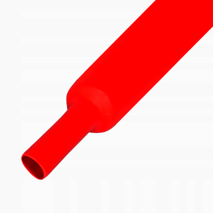 Термоусадка JDD Tech 2:1 червона трубка 15-7.5 мм, поліетилен, антипламя, від 1 метра