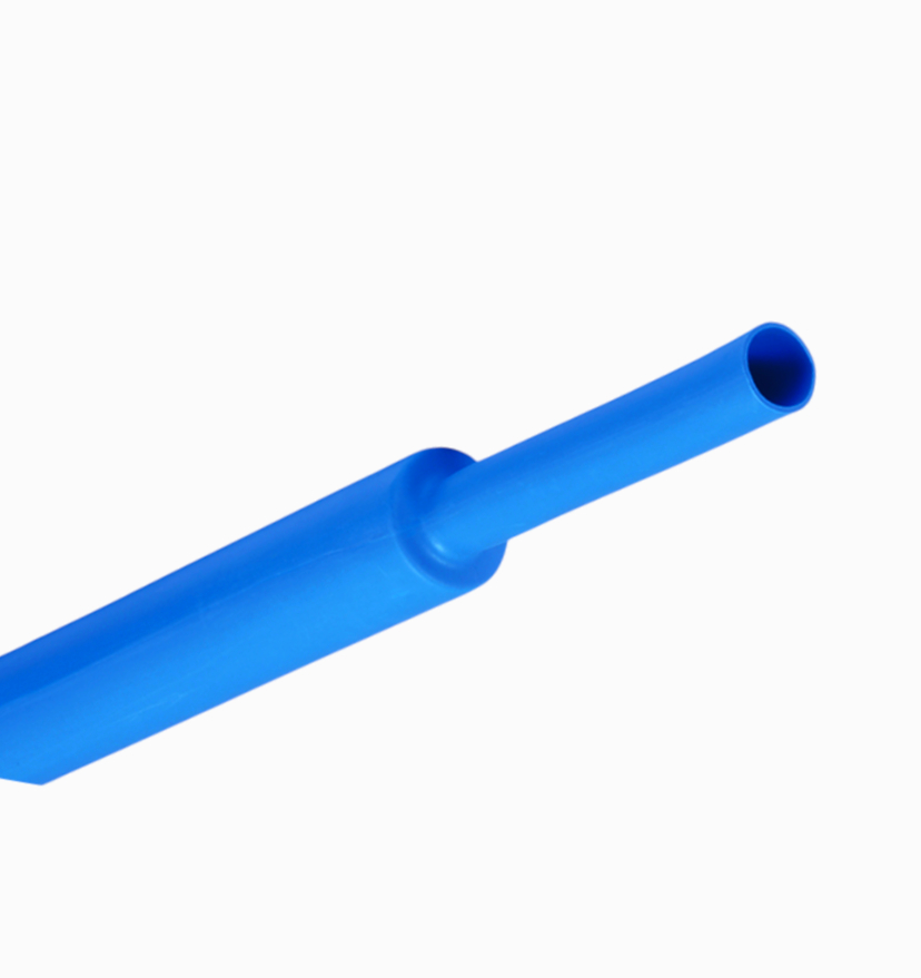 Термоусадка JDD Tech 2:1 синя, до 2 мм, довжина 1 м, захист від механічних пошкоджень