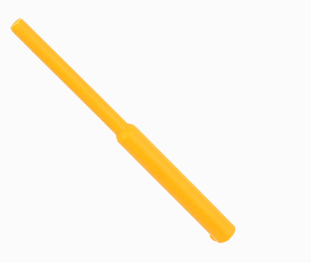 Термоусадка JDD Tech 3-1.5 мм жовта, поліетиленова трубка для електромонтажу, від 1 метра