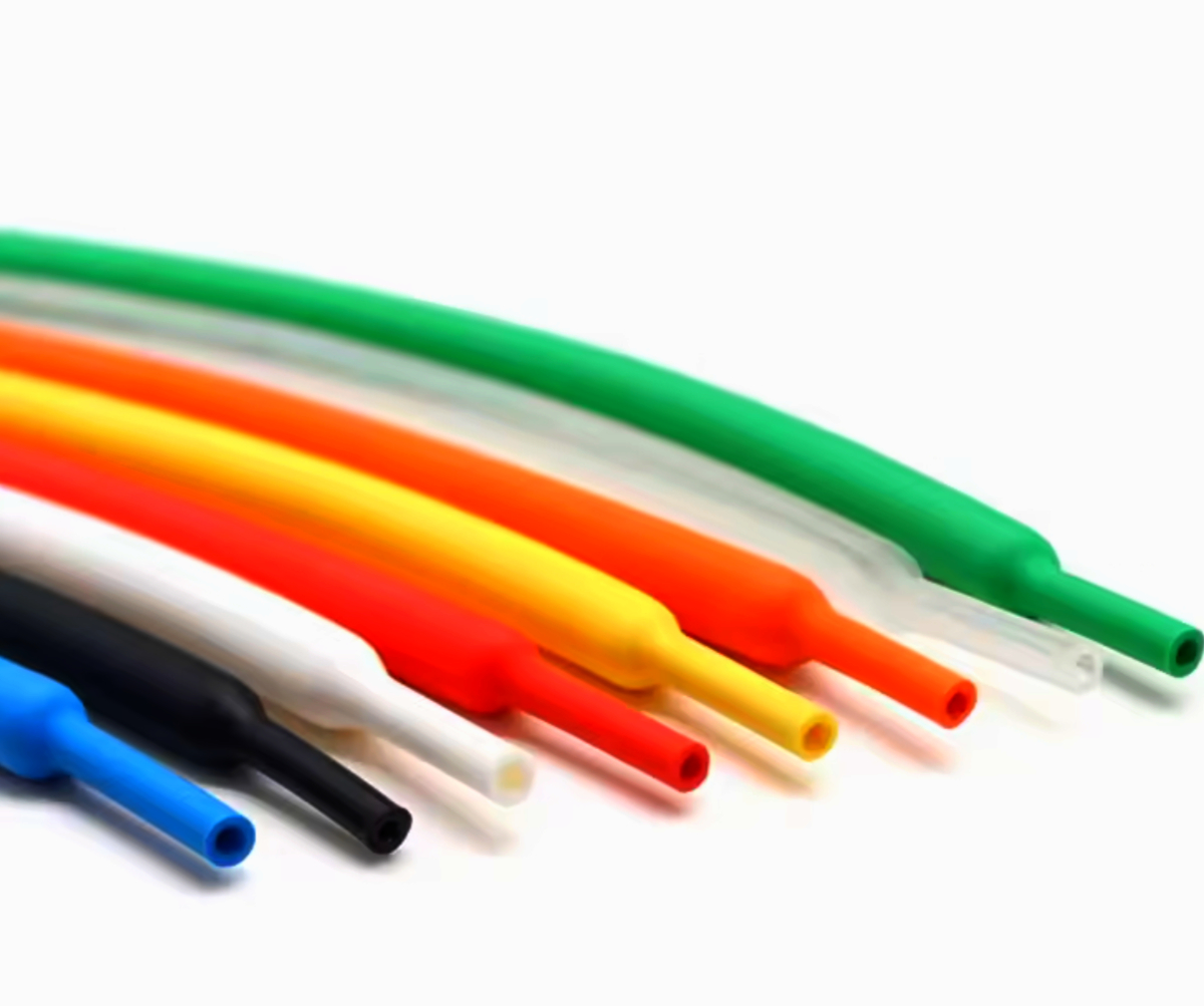 Термоусадка JDD Tech 2:1 Ø5 мм, жовта, 1 м, поліетилен для захисту кабелів