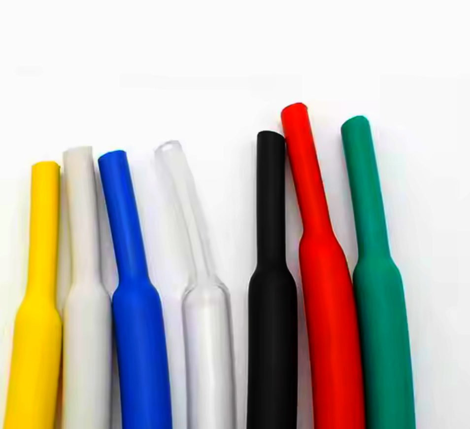 Термоусадка JDD Tech 2:1 Ø5 мм, жовта, 1 м, поліетилен для захисту кабелів