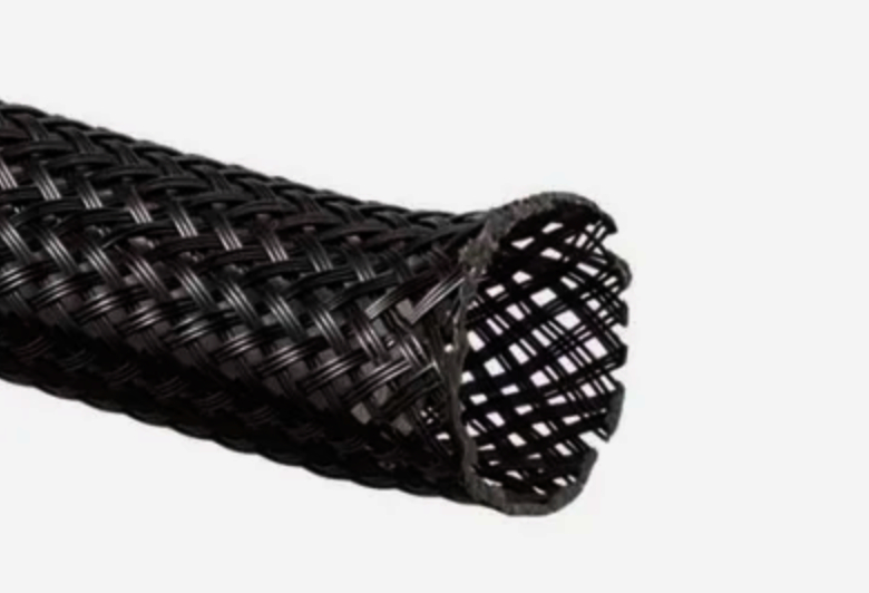 Оплетка для кабеля JDD Tech поліамідна Ø3 мм, еластична, 1 метр, чорна, 1–6 мм