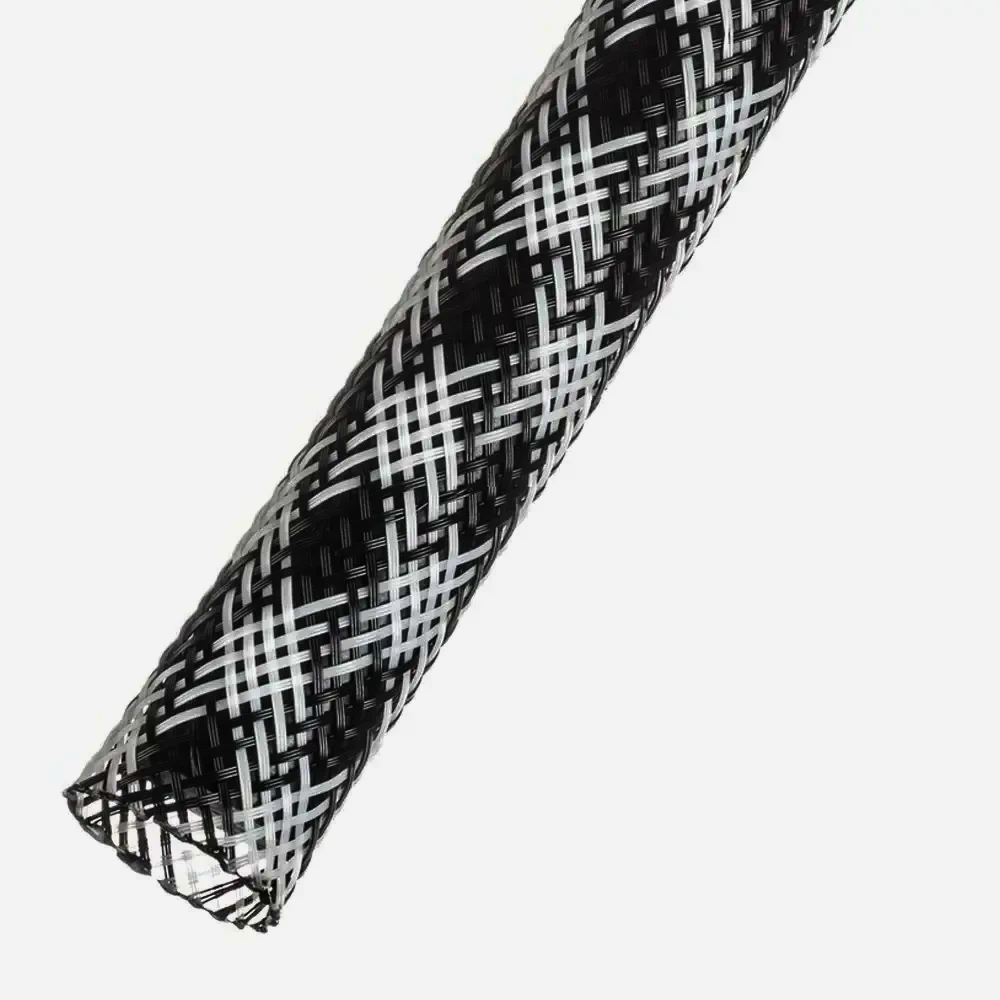 Кабельна оплетка TECHFLEX FLEXO PET 1.27 см, растяжка 6.3-19.0 мм, 1м, зносостійка, універсальна