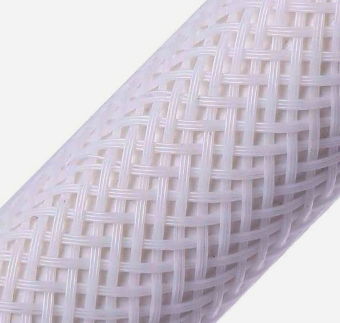 Оплетка кабелю ColdCut 1 м Ø20 мм біла, розтяжка 14-23 мм, без термоінструмента, щільне плетення