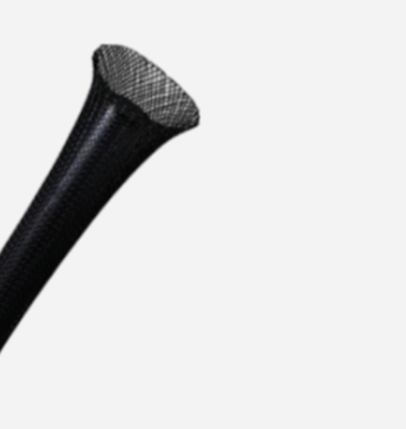 Кабельна оплетка Techflex 1 м кругла 0.63 см, розтяжка 3.2-12.7 мм, сверхеластична, оригінал