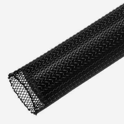 Кабельна оплетка Techflex 1 м чорна сверхеластична 4.76-25.4 мм плетена 0.95 см США