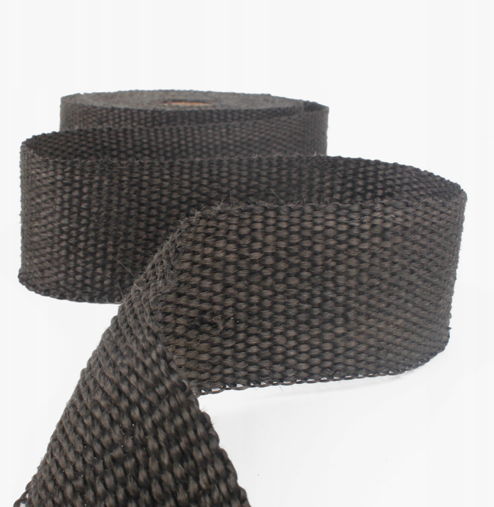 Оплетка Techflex Volcano WRAP 1м базальтова до 700°C 50.8 мм чорна захисна