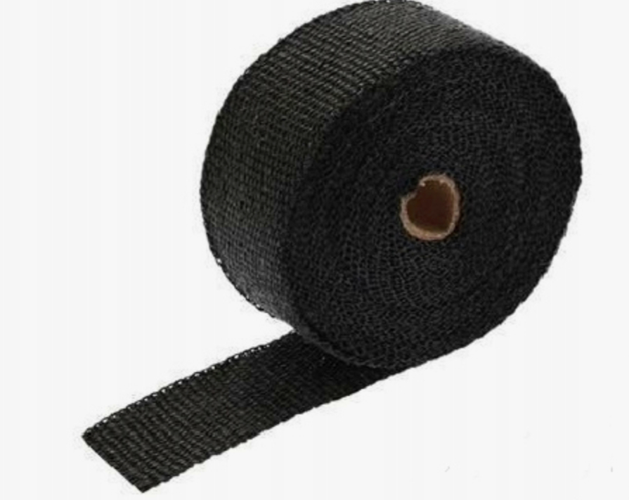 Оплетка Techflex Volcano WRAP 1м базальтова до 700°C 50.8 мм чорна захисна