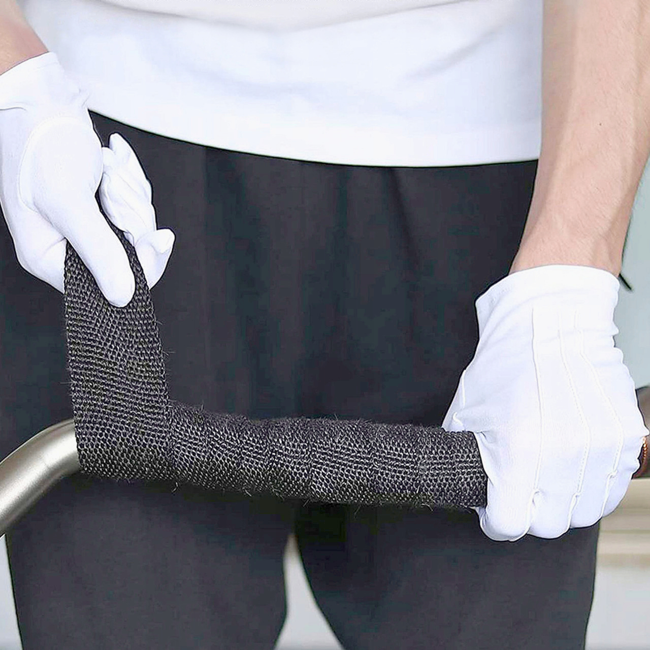 Оплетка Techflex Volcano WRAP 1м базальтова до 700°C 50.8 мм чорна захисна