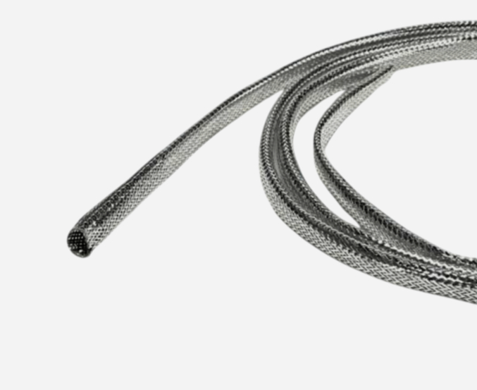 Оплетка JDD Tech 19 мм, 1 м, растяжка 18–26 мм, металлик для захисту кабелів, топ якість