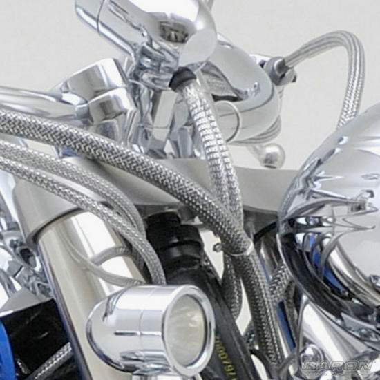 Оплетка JDD Tech 19 мм, 1 м, растяжка 18–26 мм, металлик для захисту кабелів, топ якість