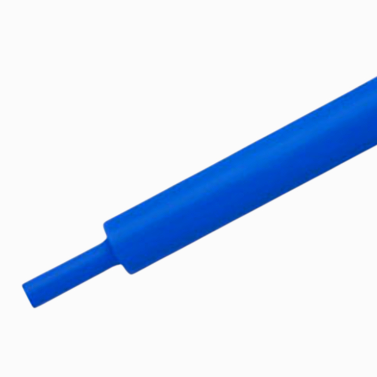 Термосадочні трубки JDD Tech 2:1, 1м, сині, ізоляція проводів, вогнестійкі, оригінал