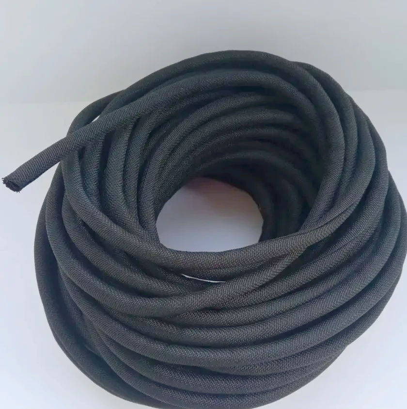 Оплётка Techflex PET 25.4 мм чорна 1 м, гнучка розтяжка 15.9-41.3 мм для проводів, оригінал