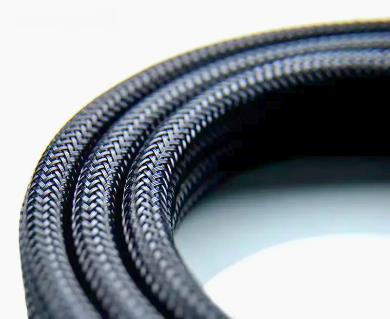 PET Techflex растяжка 1 м, оплетка для кабеля 15.9-41.3 мм, чорна, міцна, поліестер