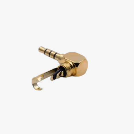 I-Taki P1015-Black кутовий Jack 3.5 мм стерео штекер для аудіоз'єднання Південна Корея