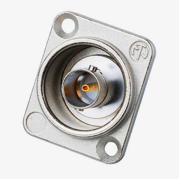 BNC адаптер SB304 3 ГГц 75 Ом панельний гніздо-гніздо, менше -30 дБ, професійне зapos;єднання