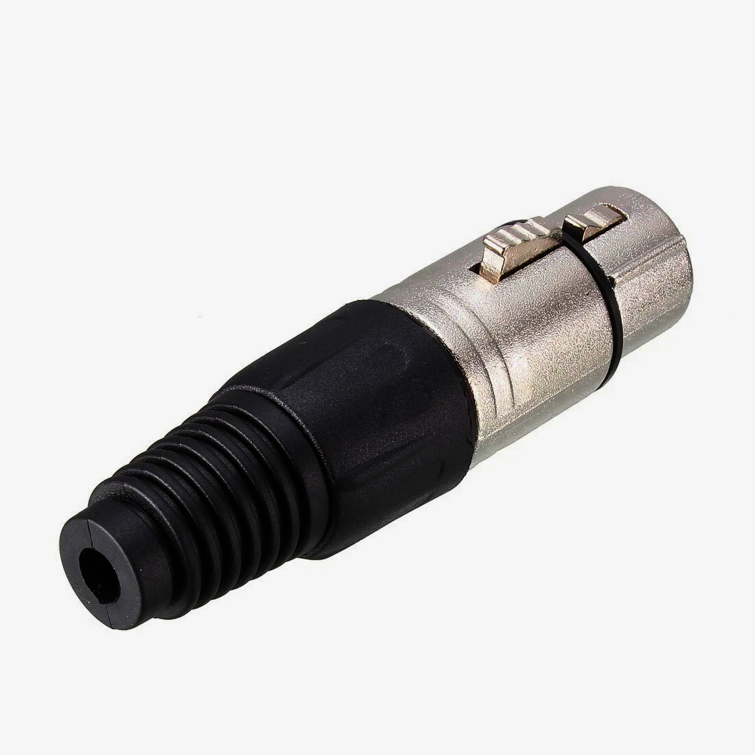 XLR розapos;єм MOCO 3 контакта мама, пайка, нікель, високоякісний звук для аудіообладнання