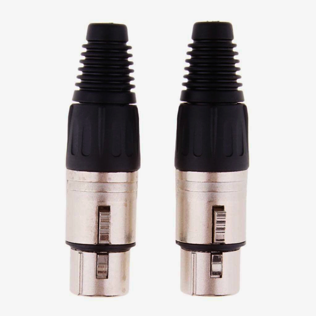 MOCO XLR-4 розapos;єм 4 контакта, никельований, стійкий до зносу, 1м для якісного зapos;єднання