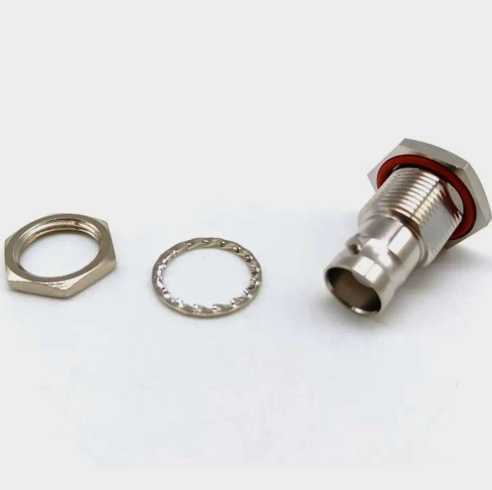 BNC роз'єм Telegärtner J01003A0027 75 Ом панельне гніздо Z04 під распайку, висока якість